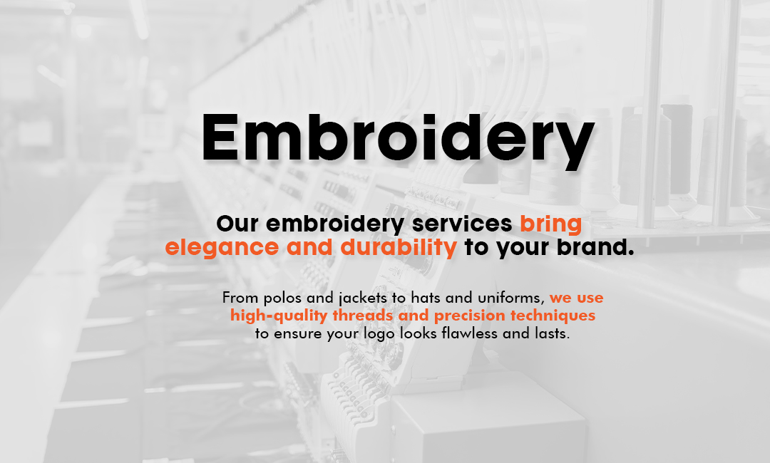 Custom Embroidery Services