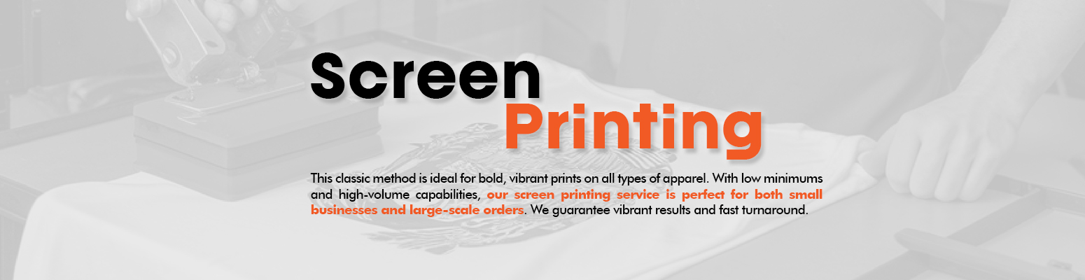 Screen Printing Services
