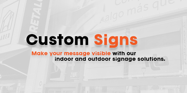 Custom Signs and Signage in Boston