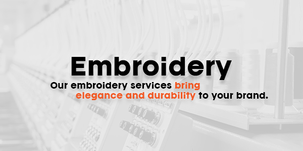 Professional Embroidery Services in Boston