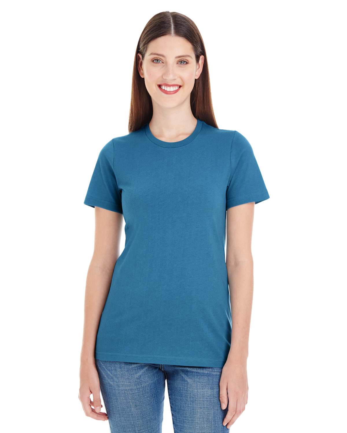 American Apparel Ladies\' Organic Fine Jersey Classic T-Shirt