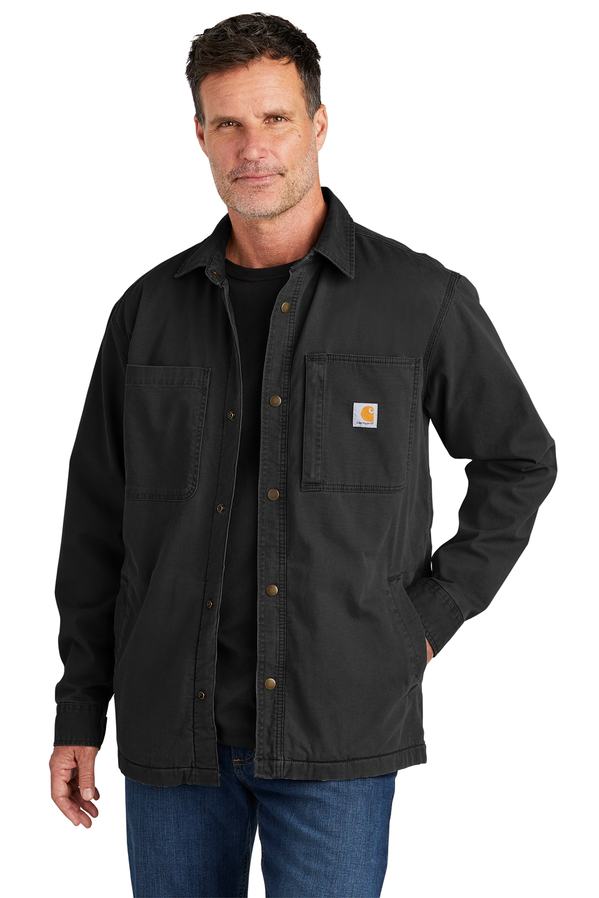Carhartt® Rugged Flex® Fleece-Lined Shirt Jac