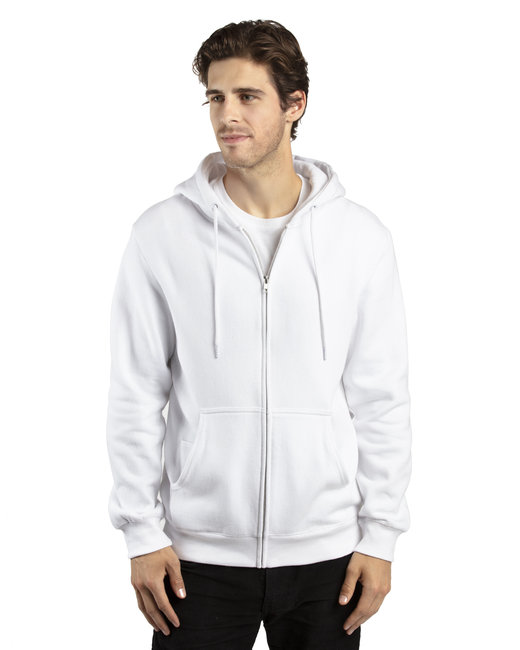  Threadfast Apparel Unisex Ultimate Fleece Full-Zip Hooded Sweatshirt 