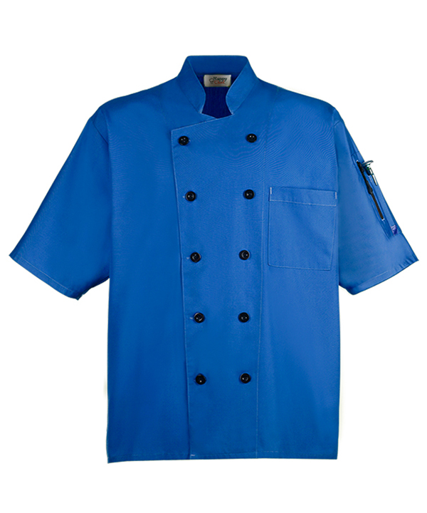 522 Zip-Pocket Lightweight Chef Coat