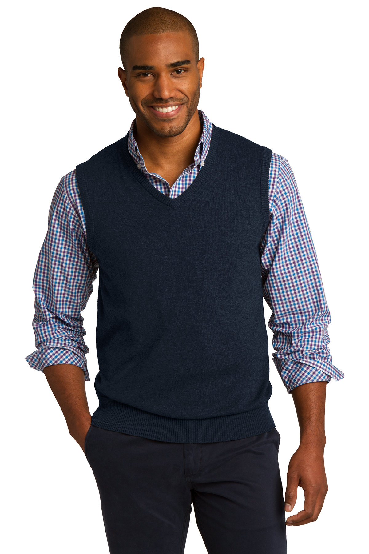 SW286  Port Authority® Sweater Vest
