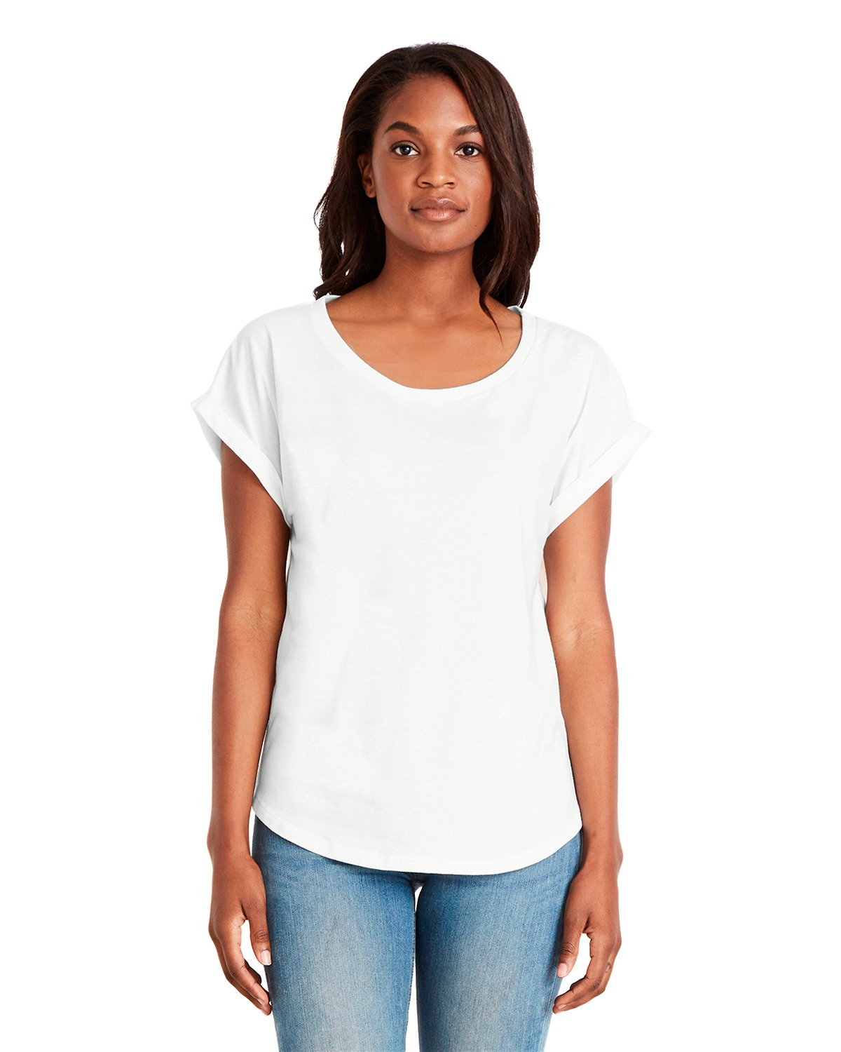 Next Level Ladies\' Dolman with Rolled Sleeves