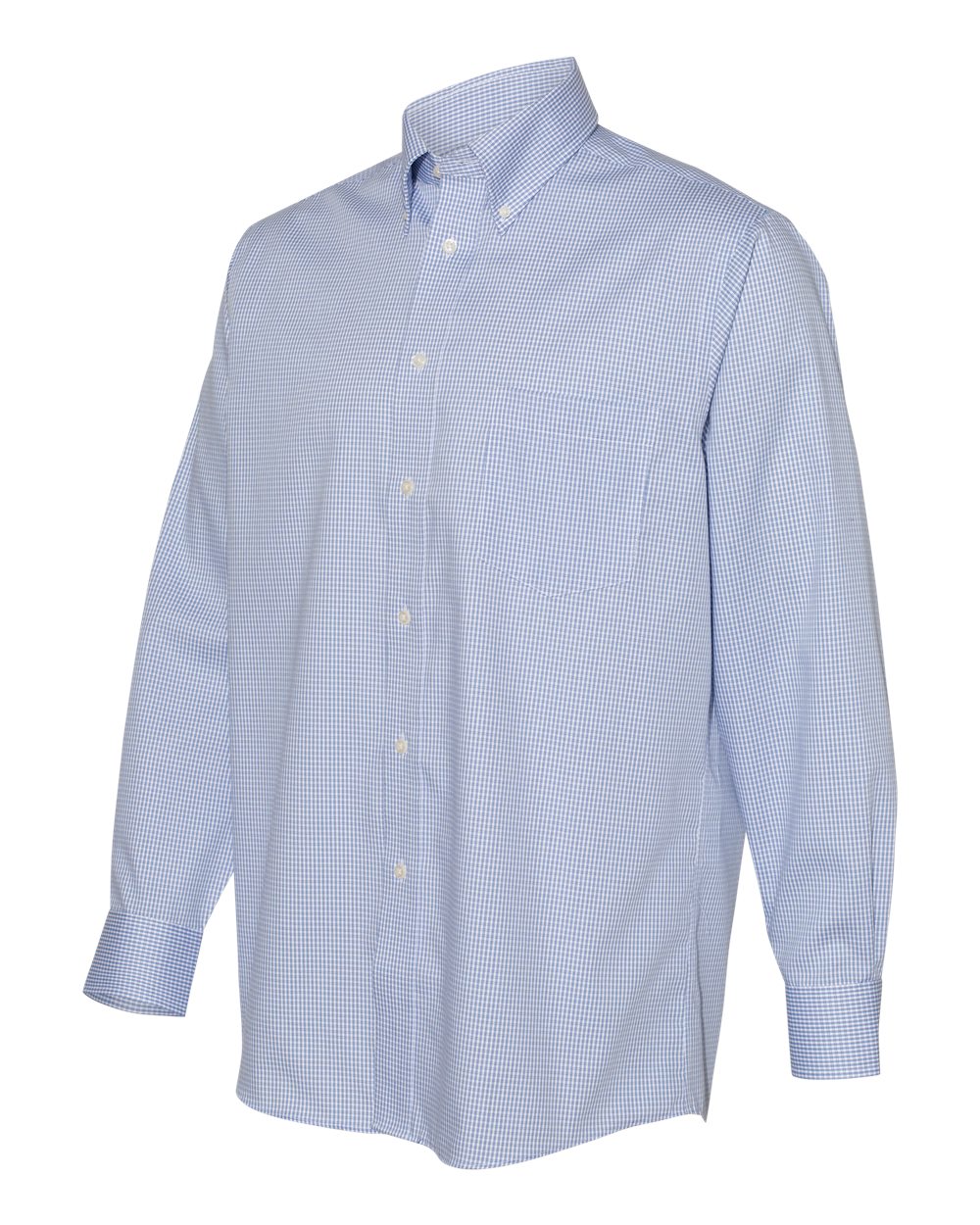 Van Heusen - Blue Suitings Non-Iron Patterned Shirt - 13V0467