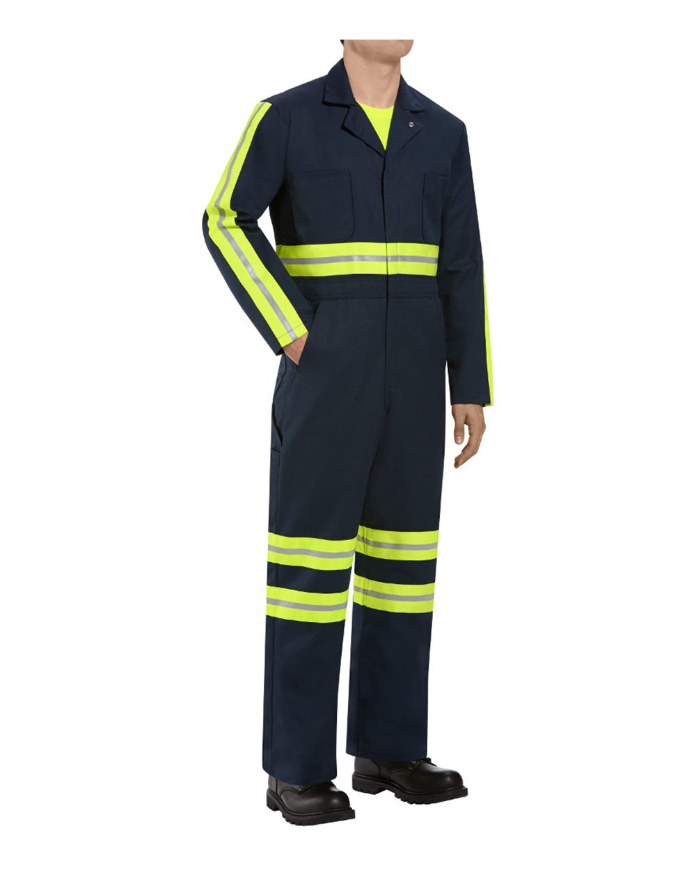 51030 Enhanced Visibility Action Back Coverall - CT10EN