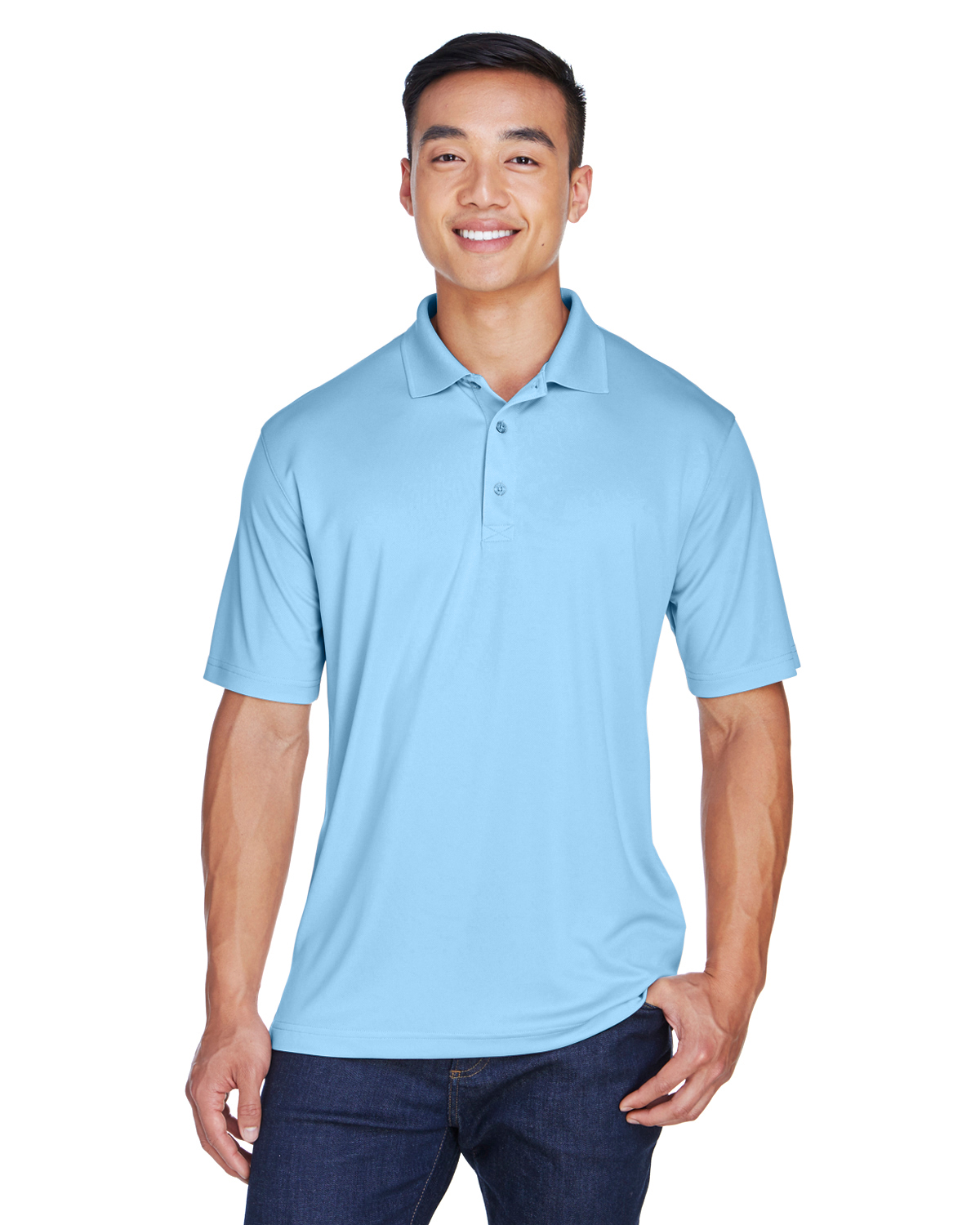 8405   UltraClub Men\'s Cool & Dry Sport Polo