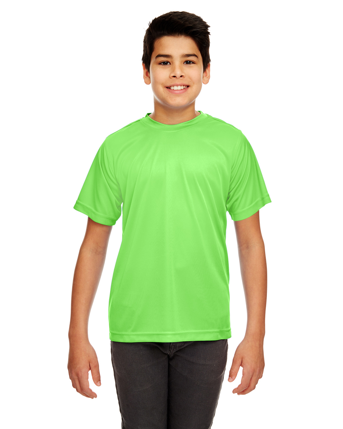 8420Y   UltraClub Youth Cool & Dry Sport Performance Interlock T-Shirt