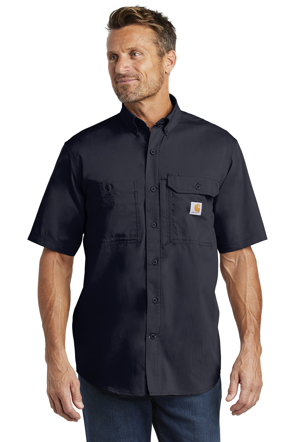 CT102417  Carhartt Force ® Ridgefield Solid Short Sleeve Shirt
