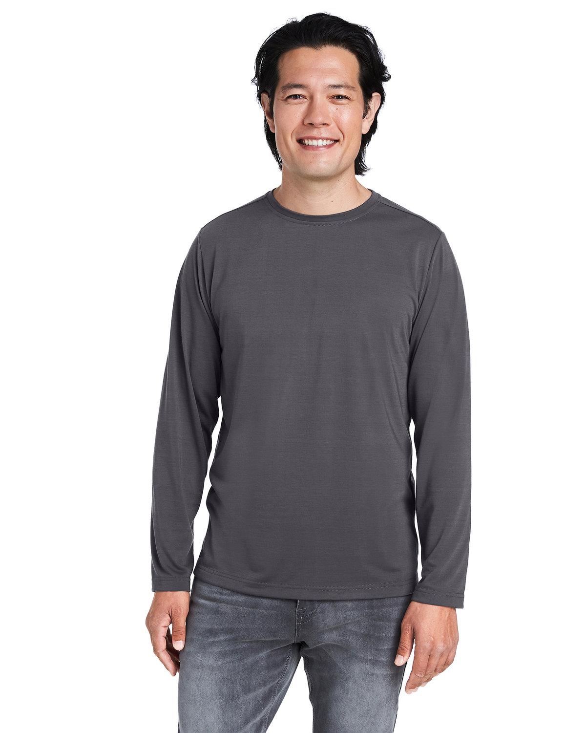 Core 365 Adult Fusion ChromaSoft™ Performance Long- Sleeve T-Shirt