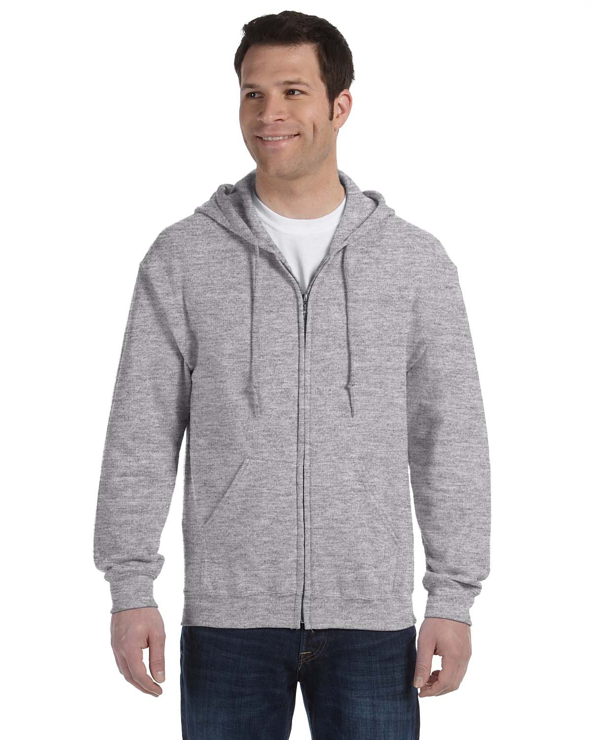 G186 Gildan Adult Heavy Blend™ Adult 8 oz., 50/50 Full-Zip Hood