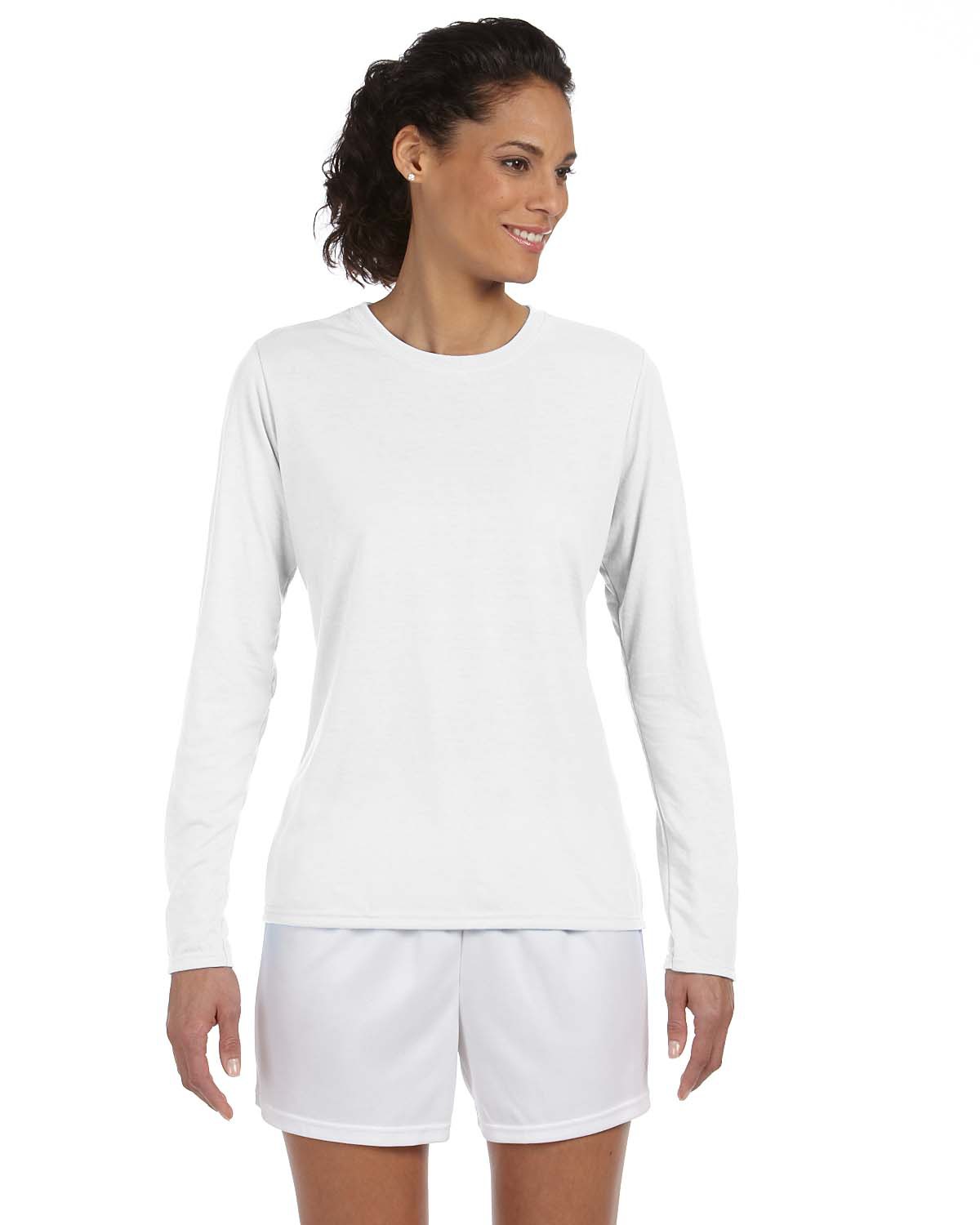 Gildan Ladies\' Performance® Ladies\' 5 oz. Long-Sleeve T-Shirt