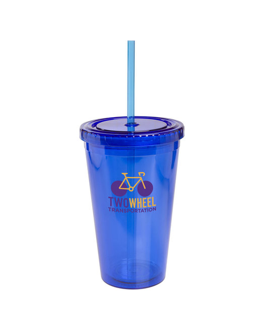  Prime Line 16oz Double Wall Cool Acrylic Tumbler ( 25-Pack ) 