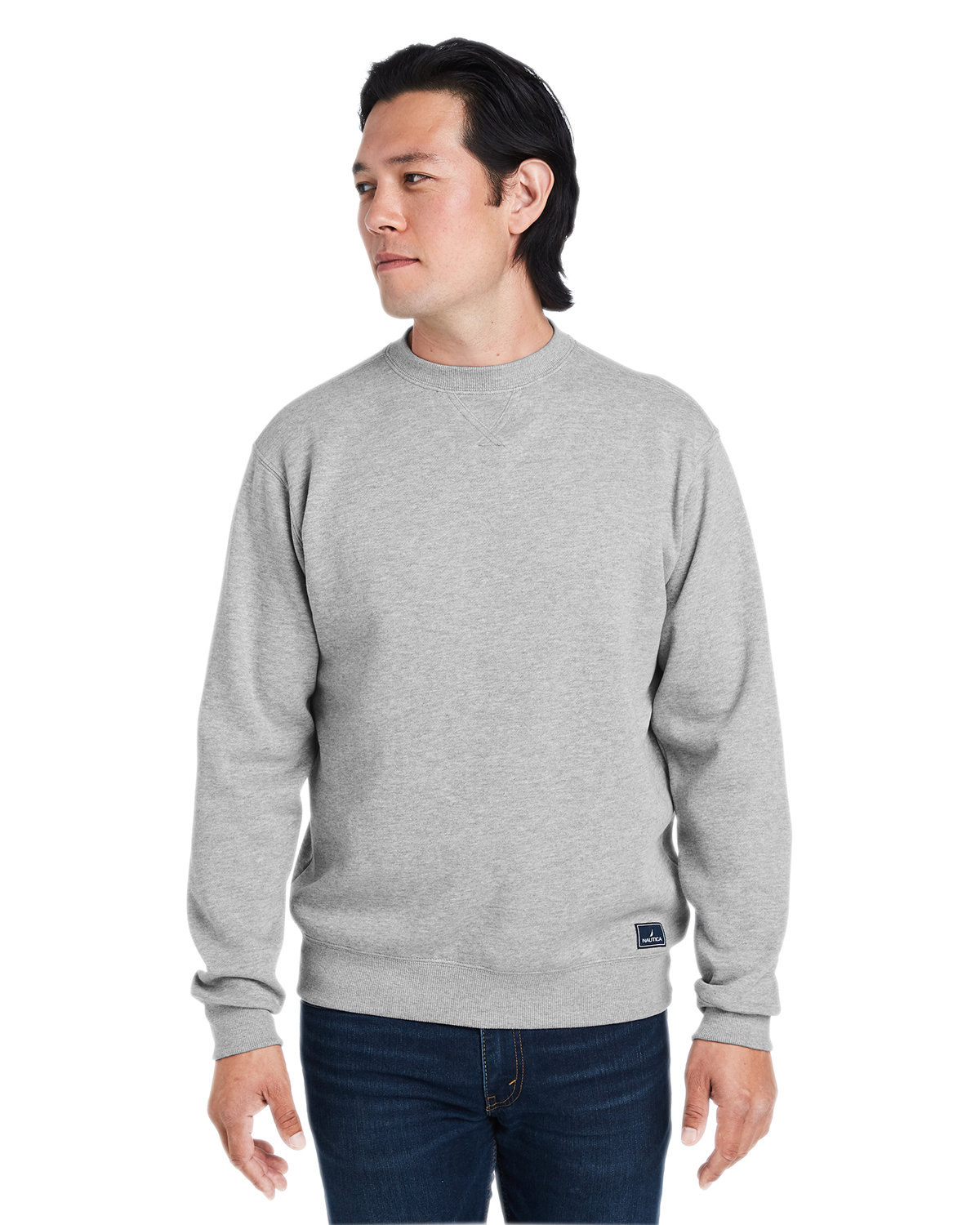 Nautica Unisex Anchor Crew Neck Sweatshirt 