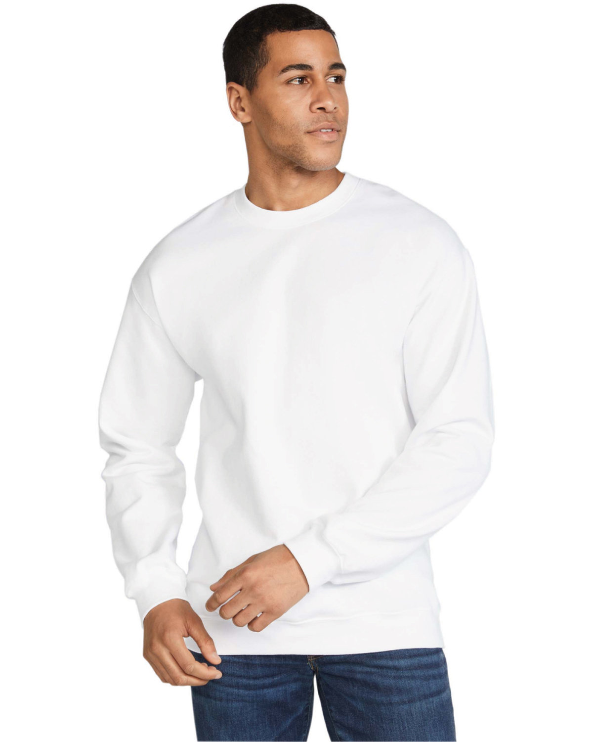 Gildan Adult Softstyle® Fleece Crew Sweatshirt 