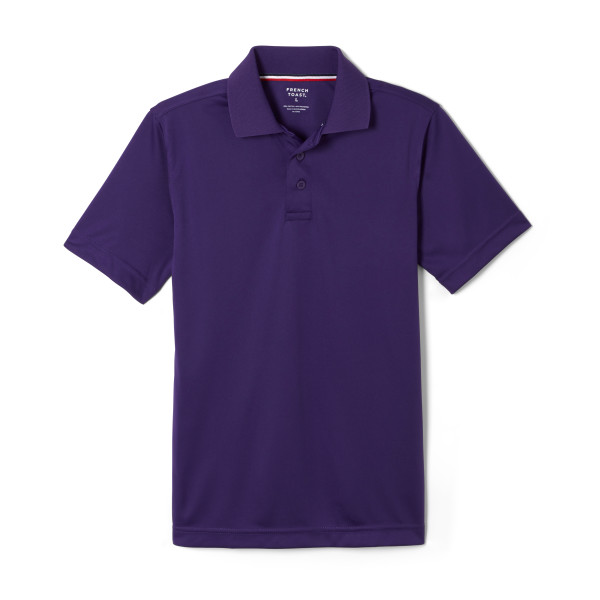 Short Sleeve Stretch Moisture Wicking Polo Shirt